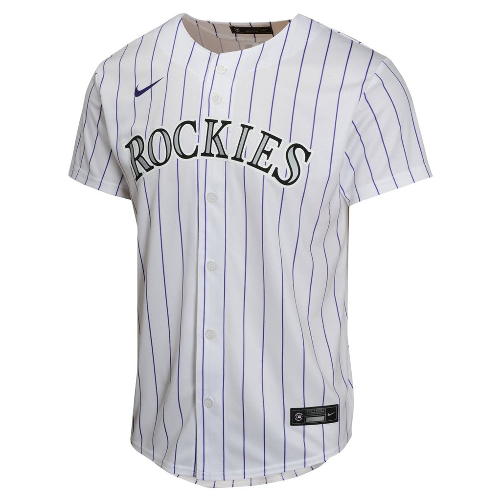Kris Bryant Colorado Rockies Youth Home Jersey - White