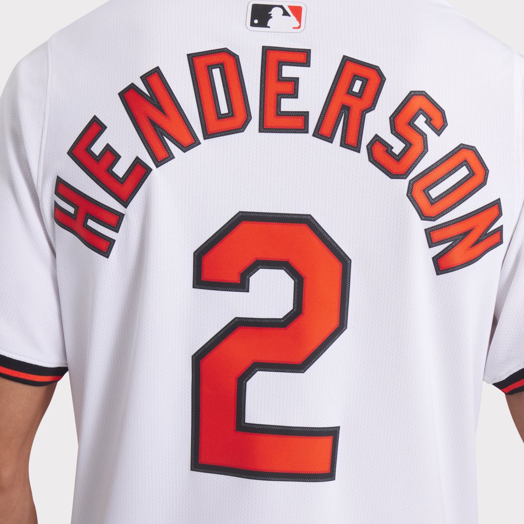 Gunnar Henderson Baltimore Orioles Women's Home Jersey - White