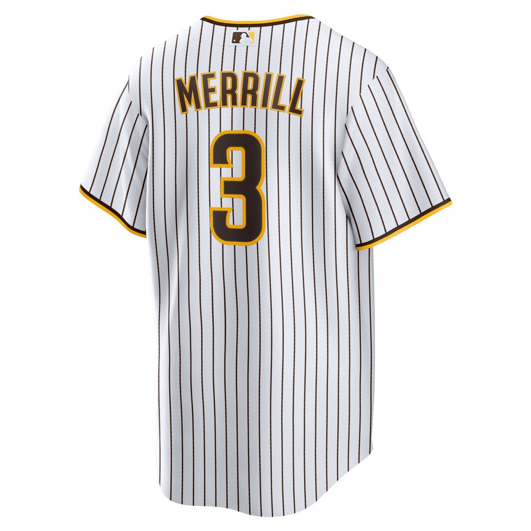 Jackson Merrill San Diego Padres Home Jersey - White