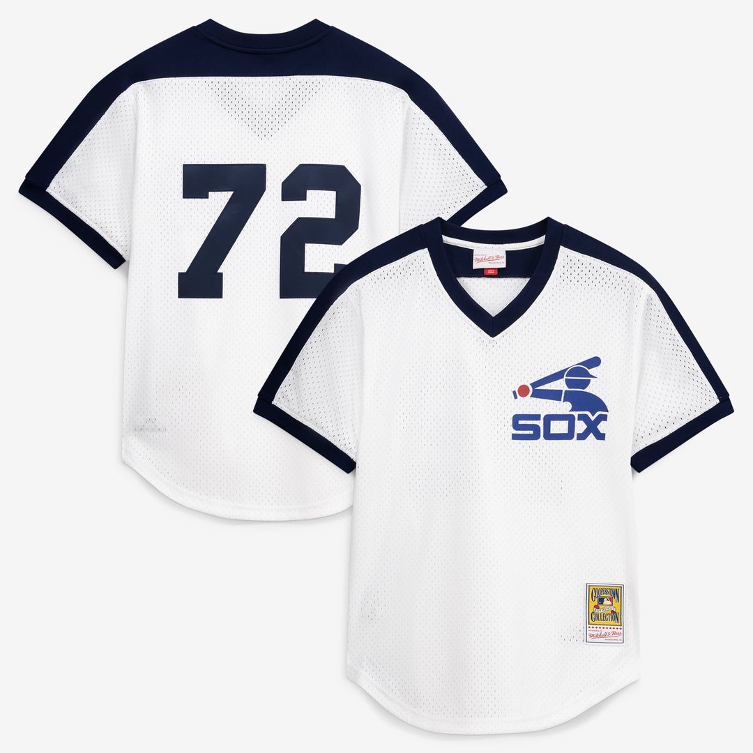 Carlton Fisk Chicago White Sox Authentic Jersey - White