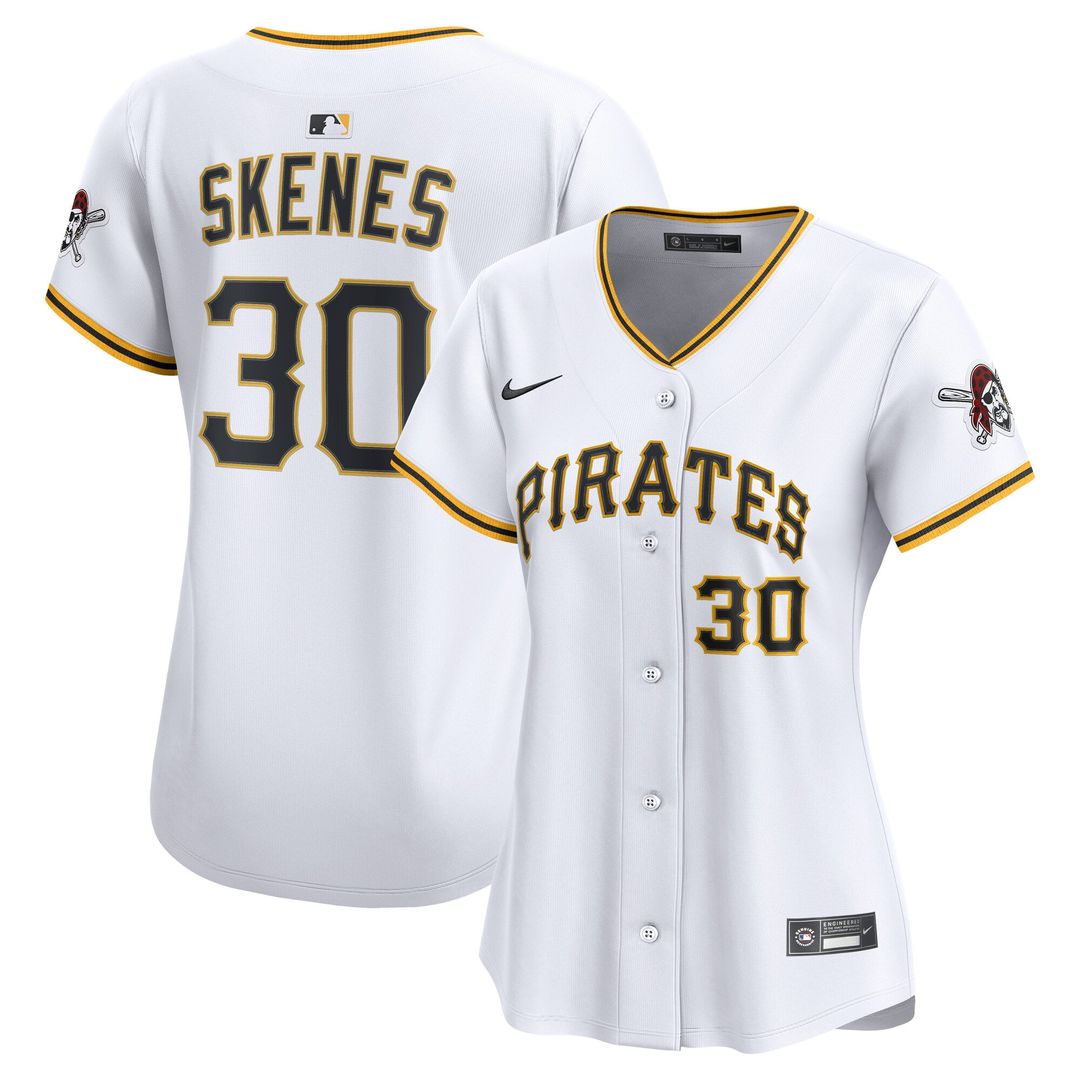 Paul Skenes Pittsburgh Pirates Women's Home Jersey - White