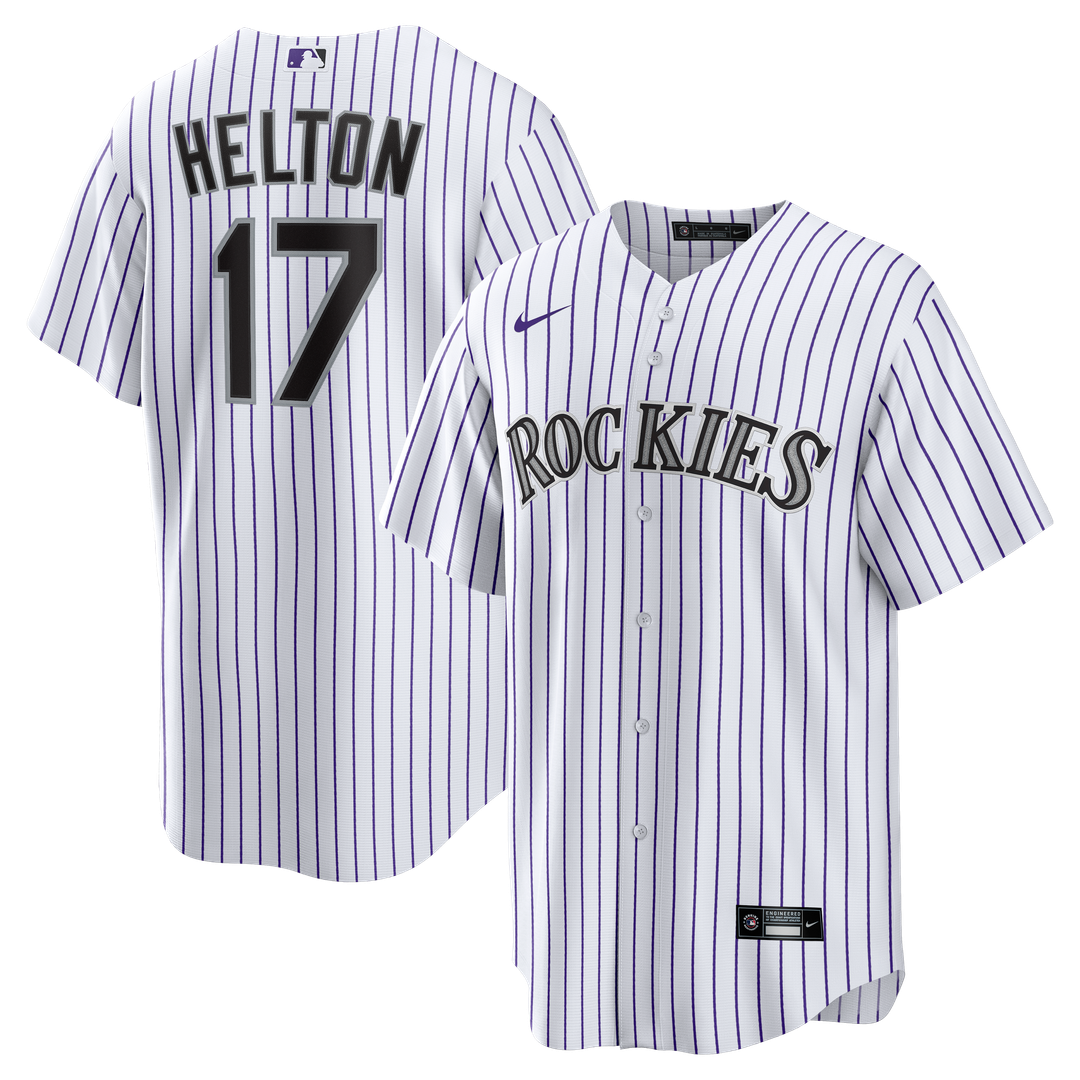 Todd Helton Colorado Rockies Home Retired Player Jersey - White