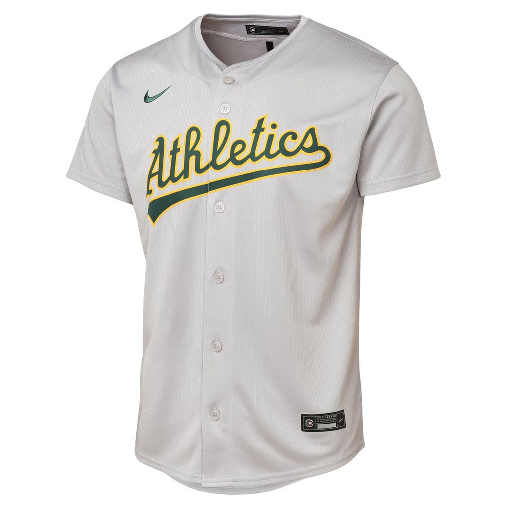 Athletics Youth Road Jersey - Gray