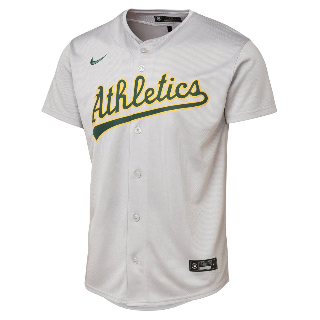 Athletics Youth Road Jersey - Gray