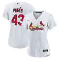 Pedro Pagés St. Louis Cardinals Women's Home Jersey - White