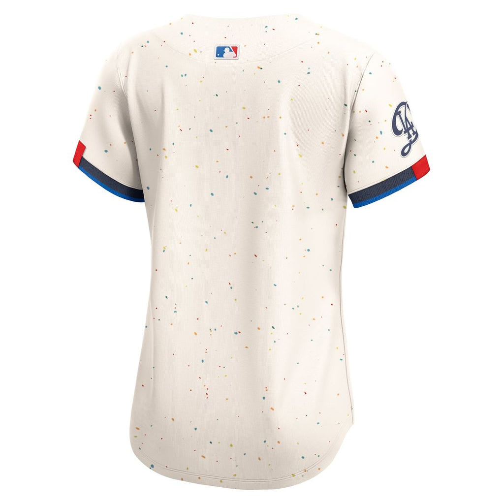 Los Angeles Dodgers Women's Jersey - Cream