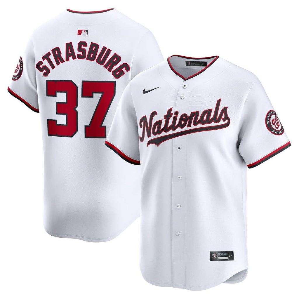 Stephen Strasburg Washington Nationals Home Jersey - White