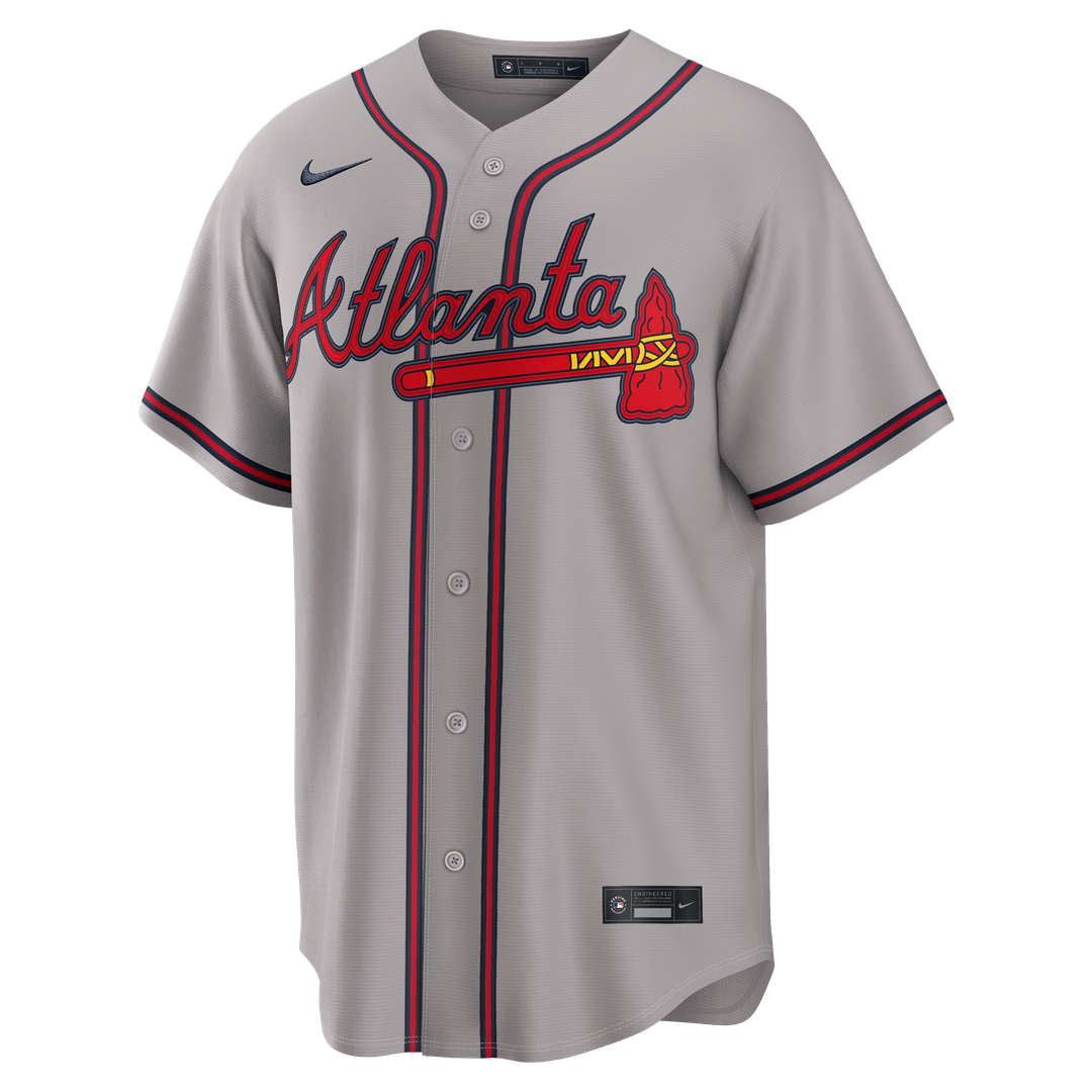 Ronald Acuña Jr. Atlanta Braves Road Jersey - Gray