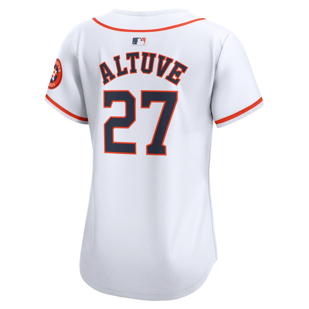 Jose Altuve Houston Astros Women's Home Jersey - White