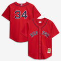 David Ortiz Boston Red Sox Toddler Mesh Jersey - Red