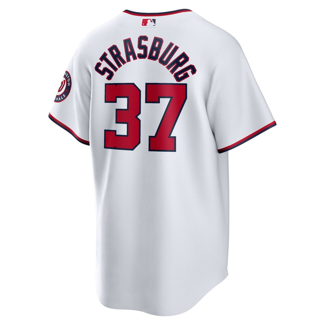 Stephen Strasburg Washington Nationals Home Jersey - White
