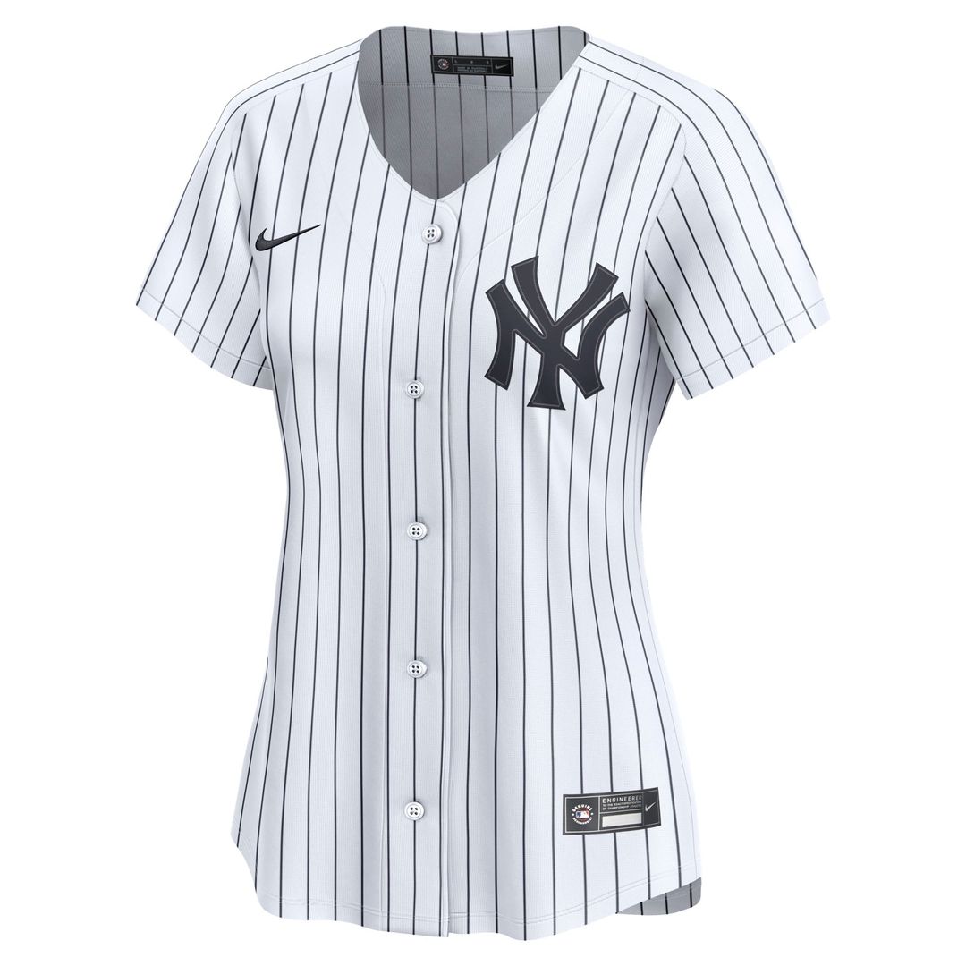 Derek Jeter New York Yankees Women's Home Jersey – White