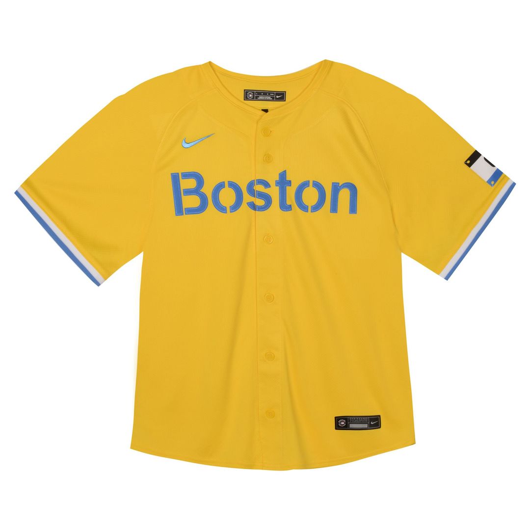 Boston Red Sox Toddler Jersey - Gold