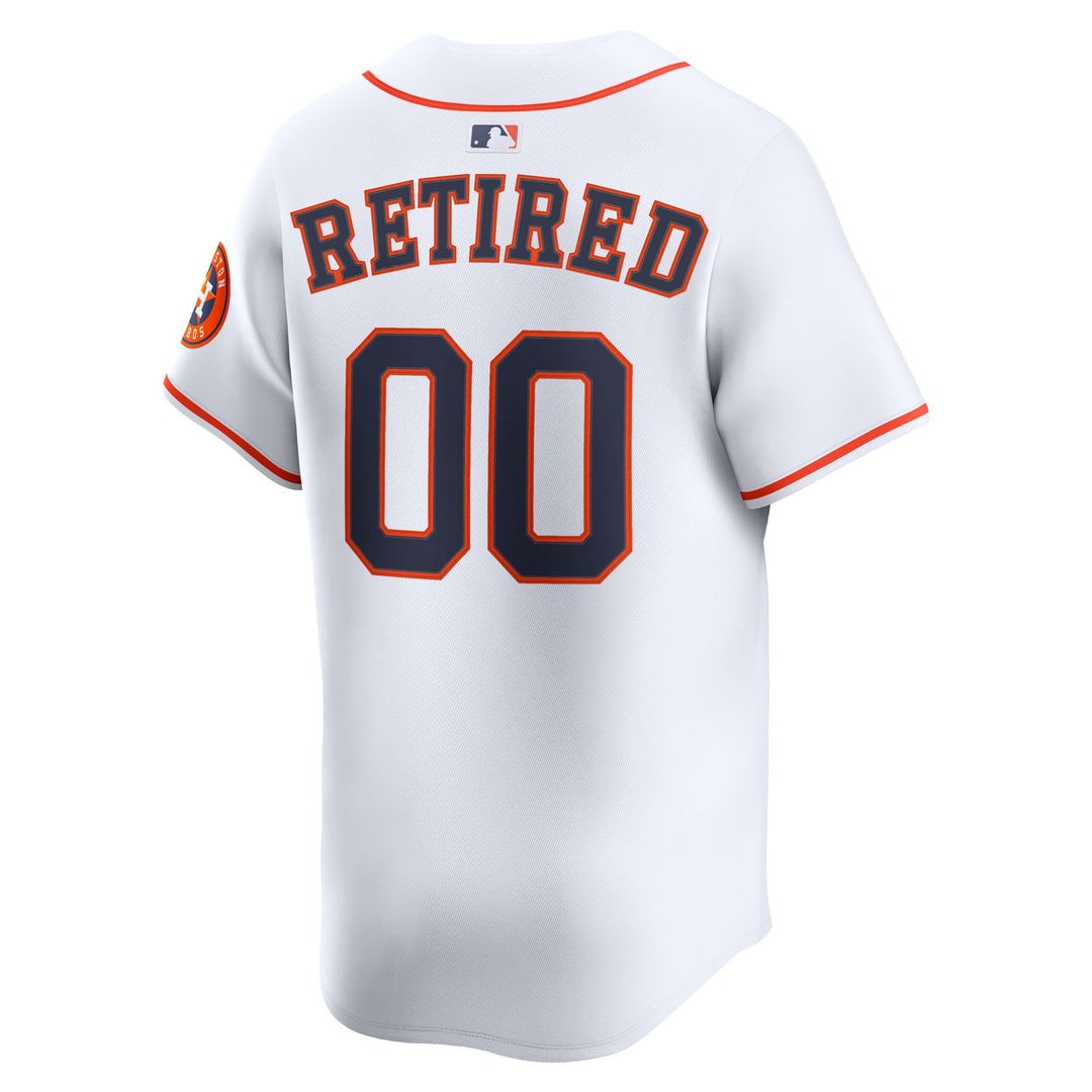 Houston Astros Home Limited Pick-A-Player Retired Roster Jersey - White