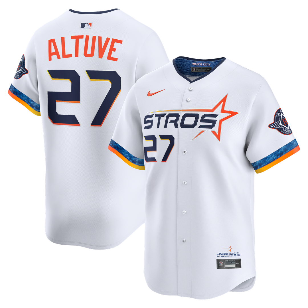 Jose Altuve Houston Astros 2025 Jersey - White