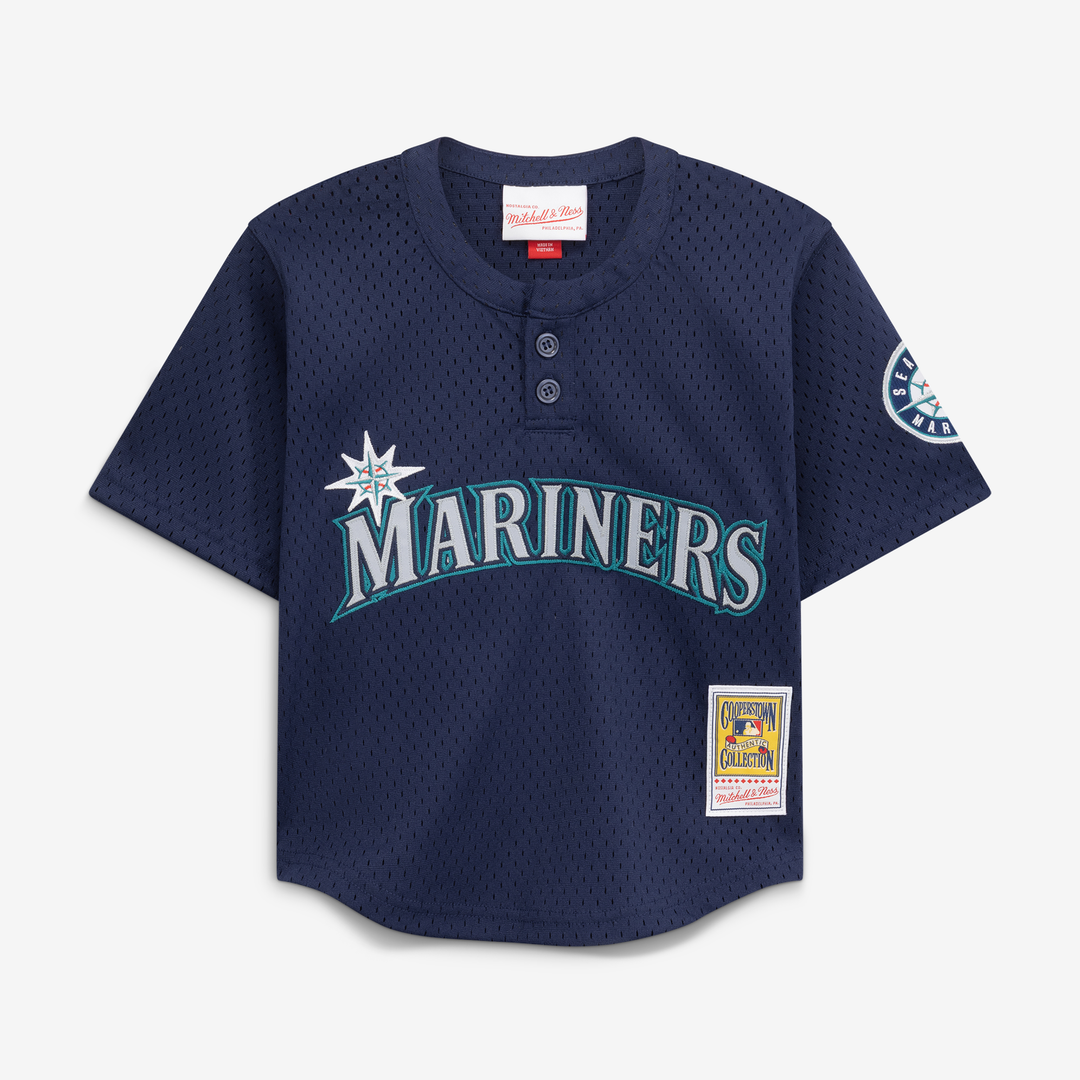 Ken Griffey Jr. Seattle Mariners Toddler Mesh Jersey - Navy