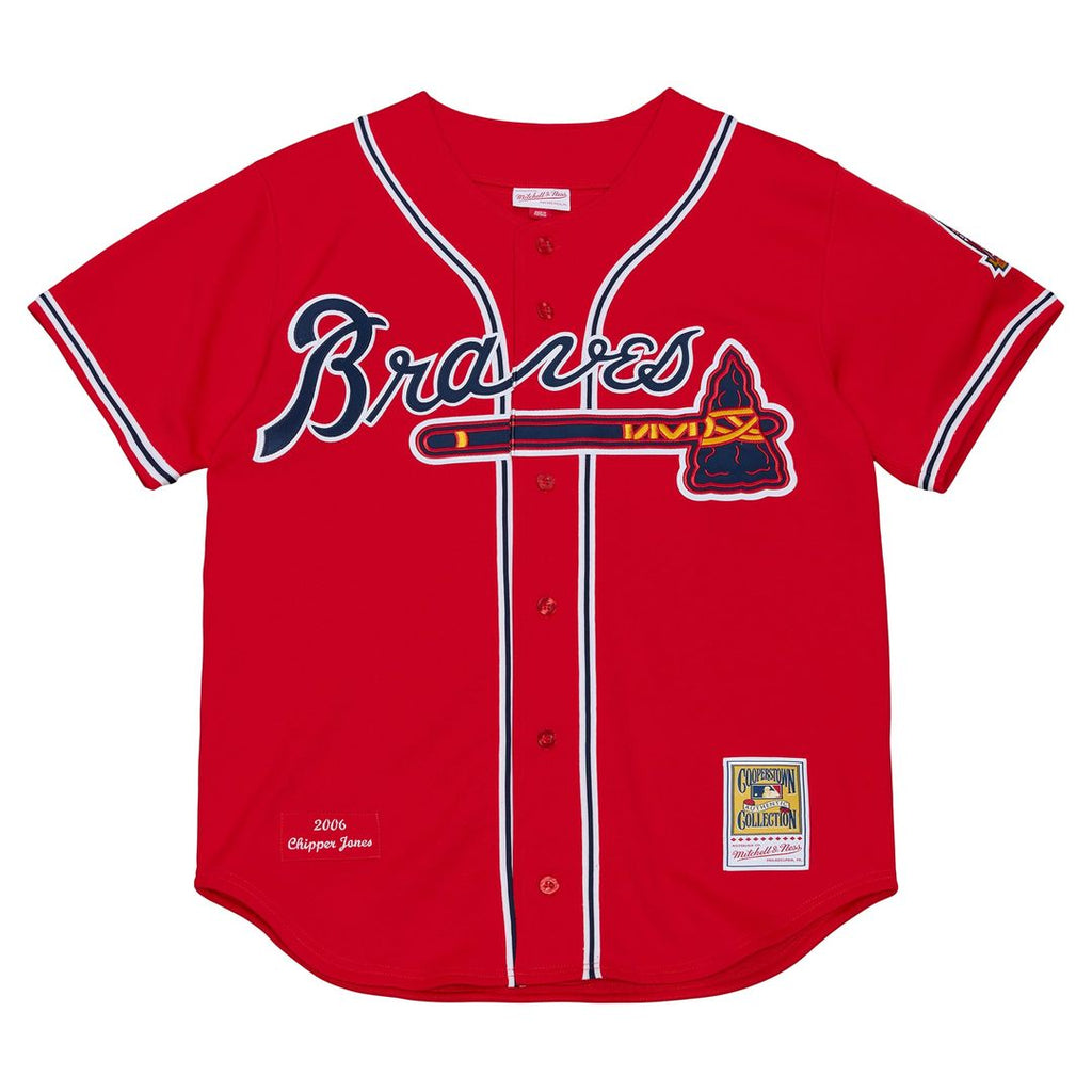 Chipper Jones Atlanta Braves 2006 Jersey - Red