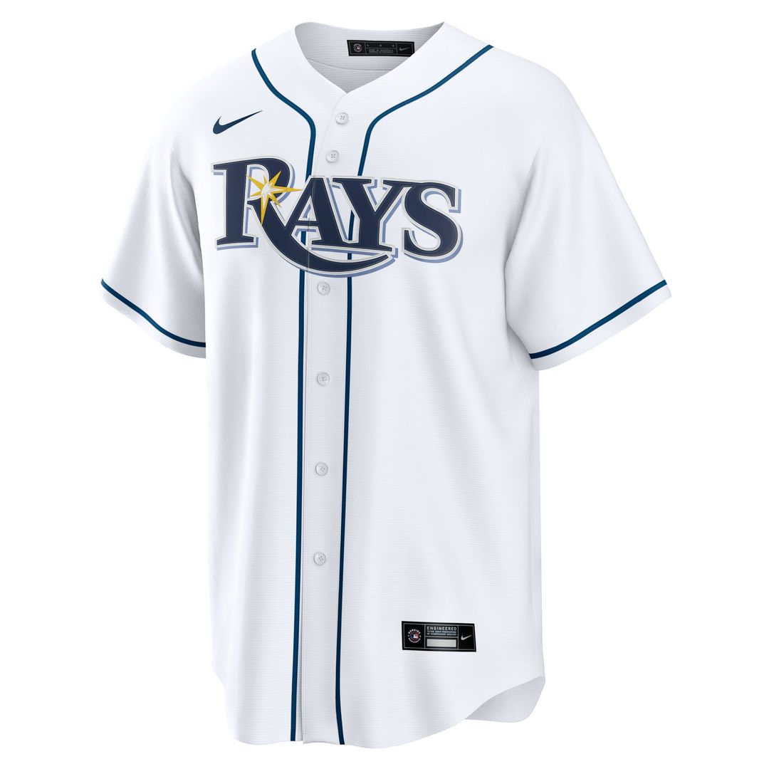 Yandy Díaz Tampa Bay Rays Home Jersey - White