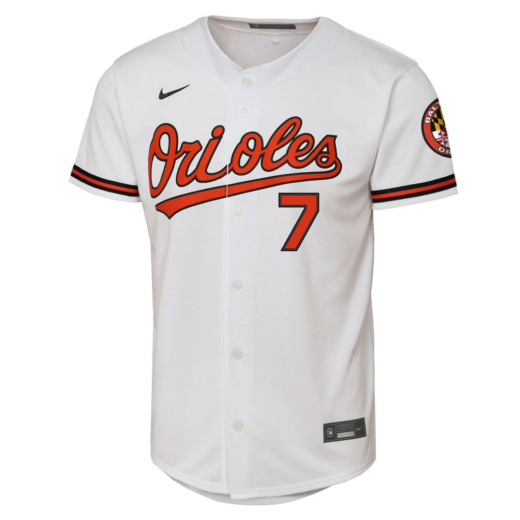 Jackson Holliday Baltimore Orioles Youth Alternate Jersey - Orange