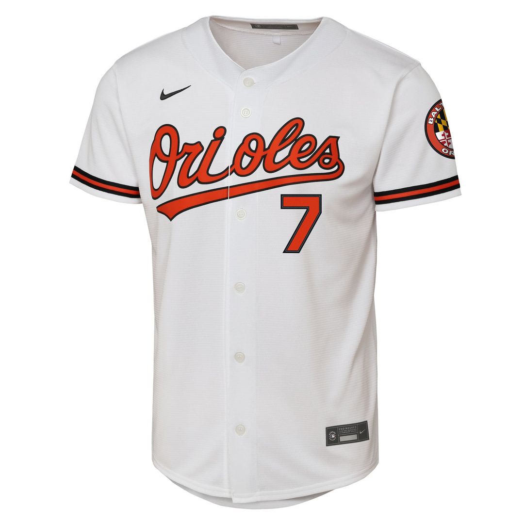 Jackson Holliday Baltimore Orioles Youth Alternate Jersey - Orange