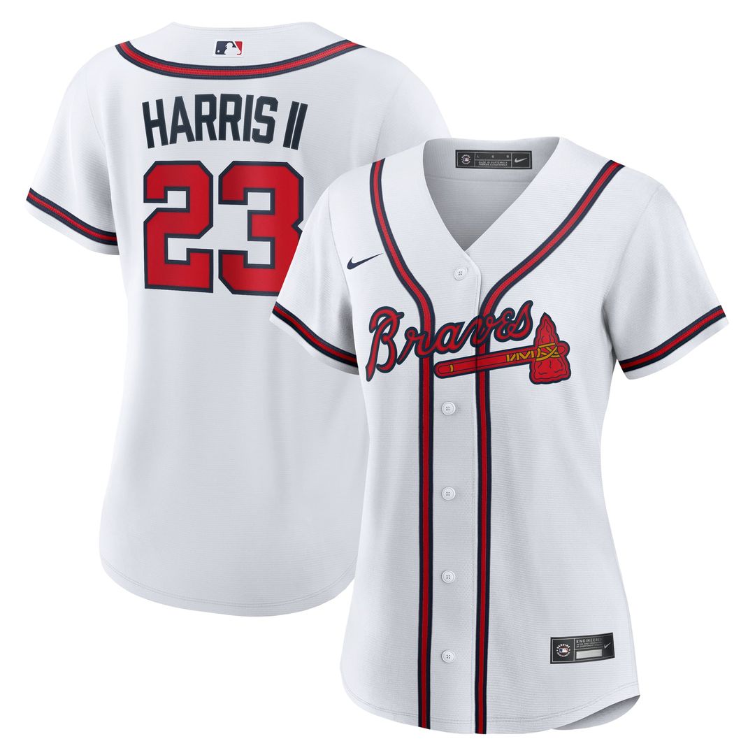 Michael Harris II Atlanta Braves Women's Home Jersey - White
