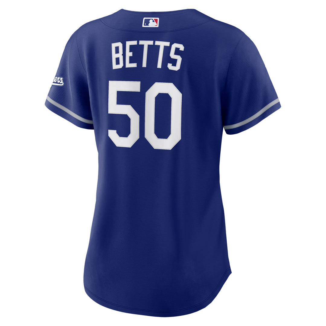 Mookie Betts Los Angeles Dodgers Women's Alternate Jersey - Royal