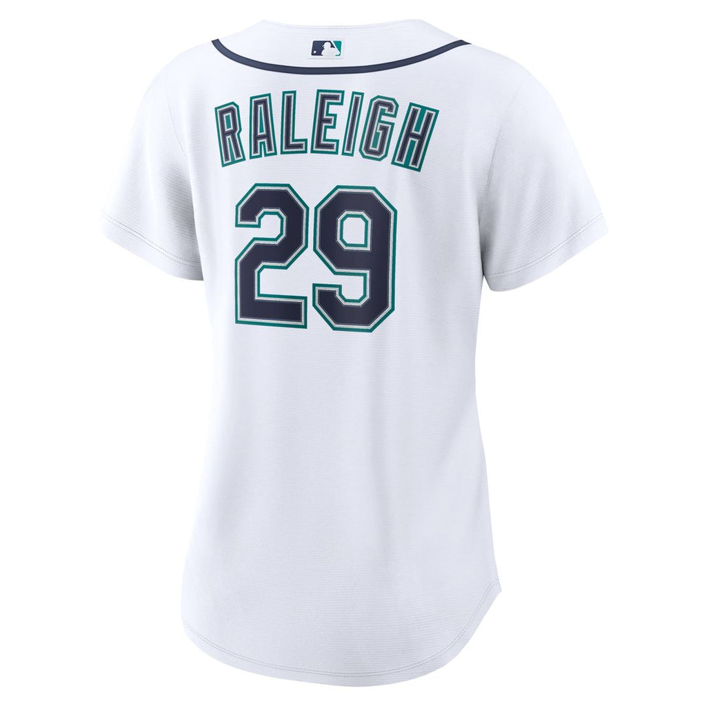 Cal Raleigh Seattle Mariners Women's Home Jersey - White