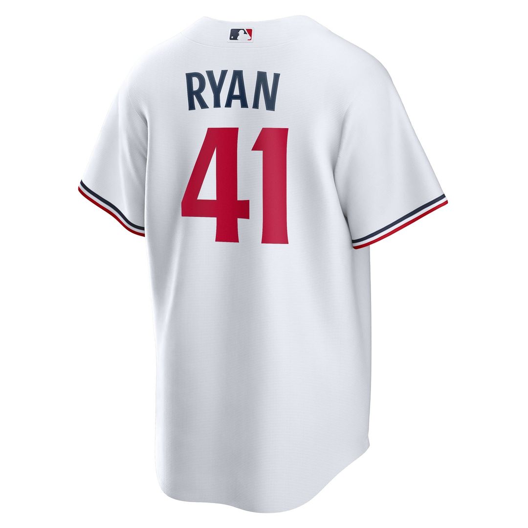 Joe Ryan Minnesota Twins Youth Home Jersey - White