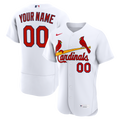 St. Louis Cardinals Home Authentic Custom Jersey - White