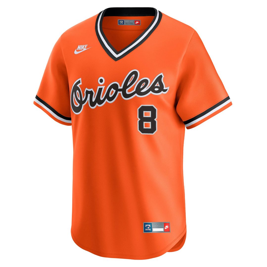 Cal Ripken Sr. Baltimore Orioles Throwback Jersey - Orange
