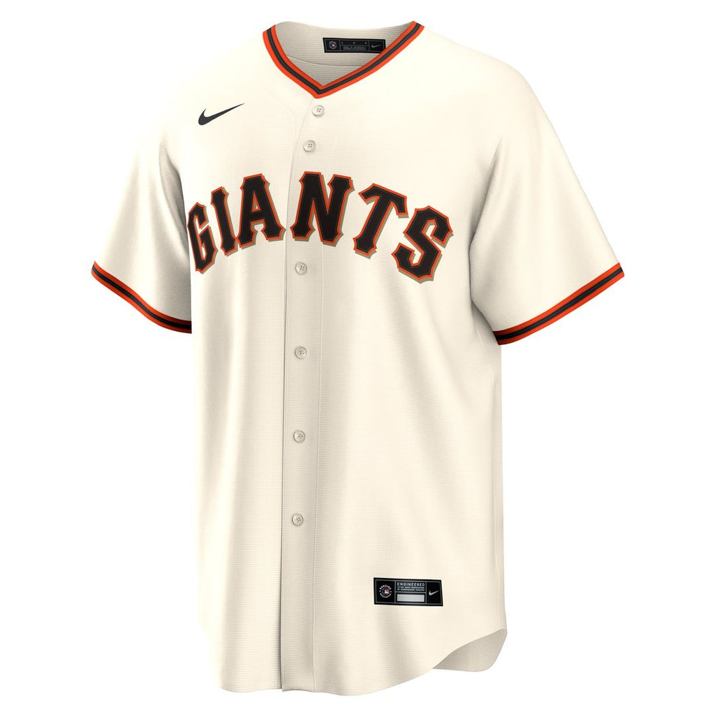 Willy Adames San Francisco Giants Home Jersey - Cream