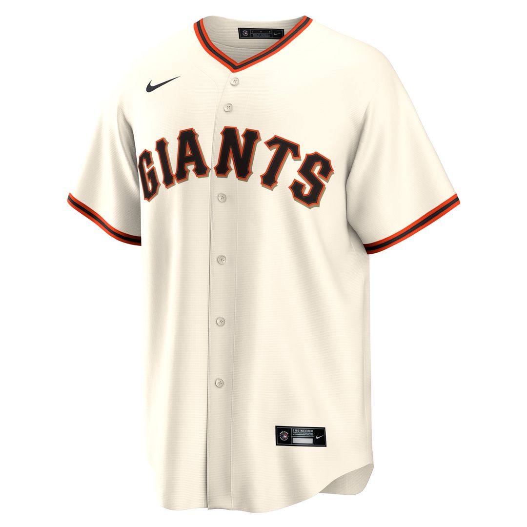 Willy Adames San Francisco Giants Home Jersey - Cream