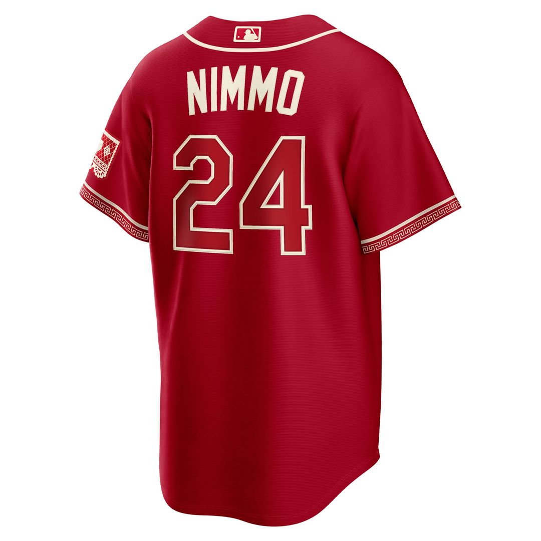 Brandon Nimmo Texas Rangers 2026 Jersey - Red