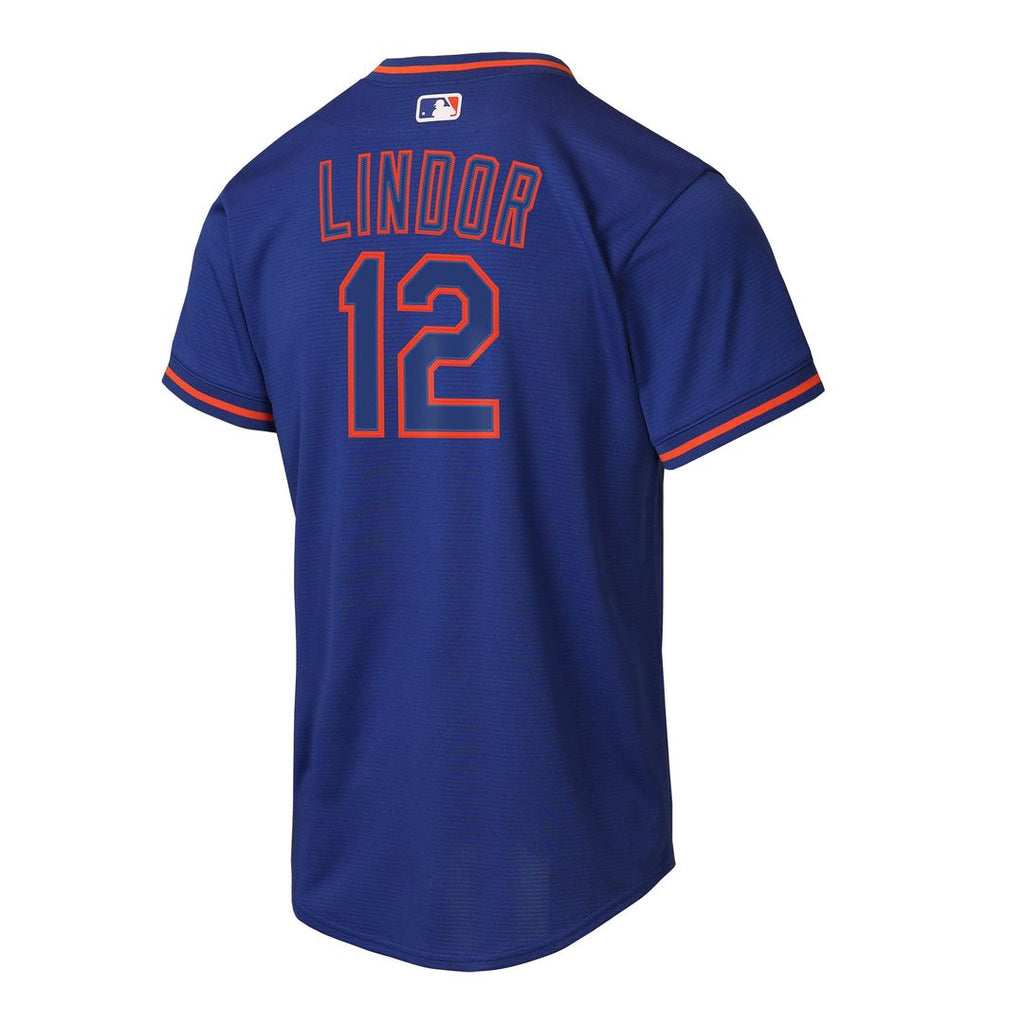 Francisco Lindor New York Mets Youth Alternate Jersey - Royal