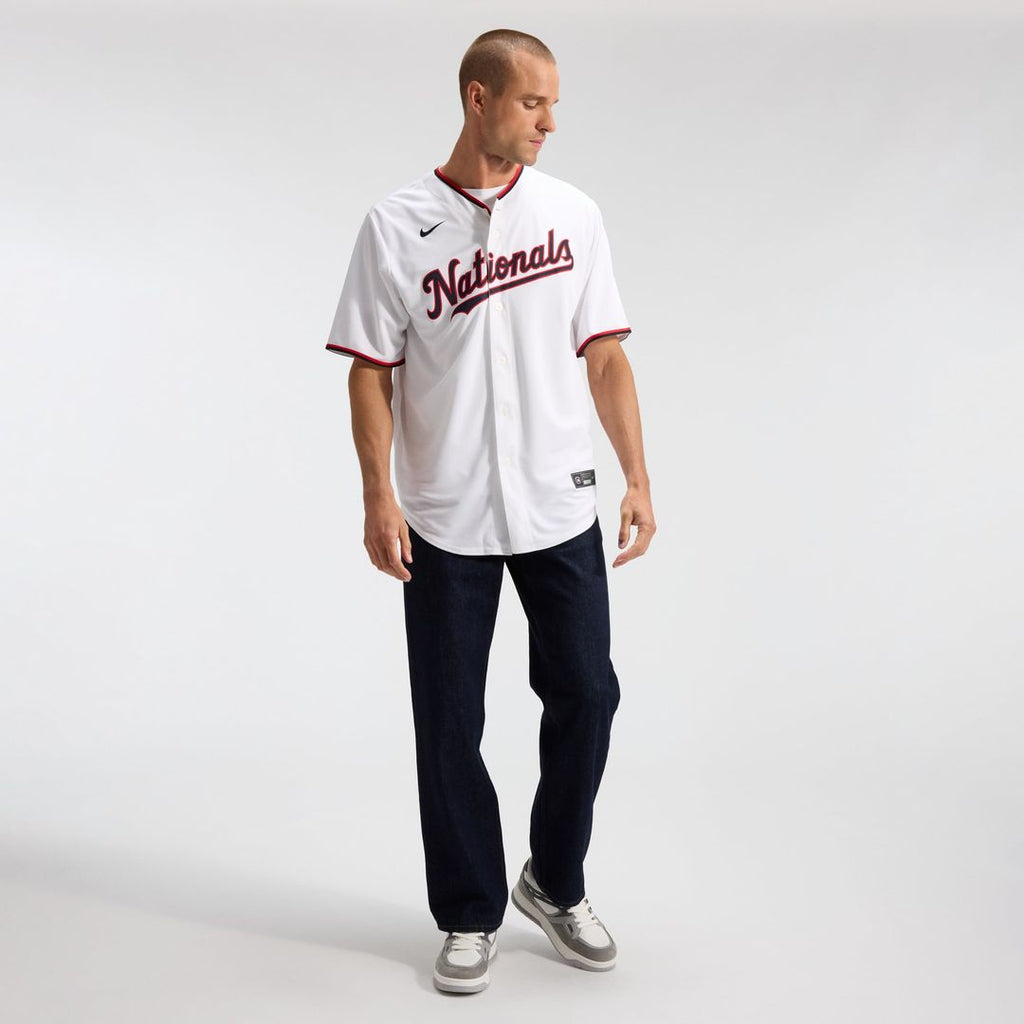 CJ Abrams Washington Nationals Home Jersey - White