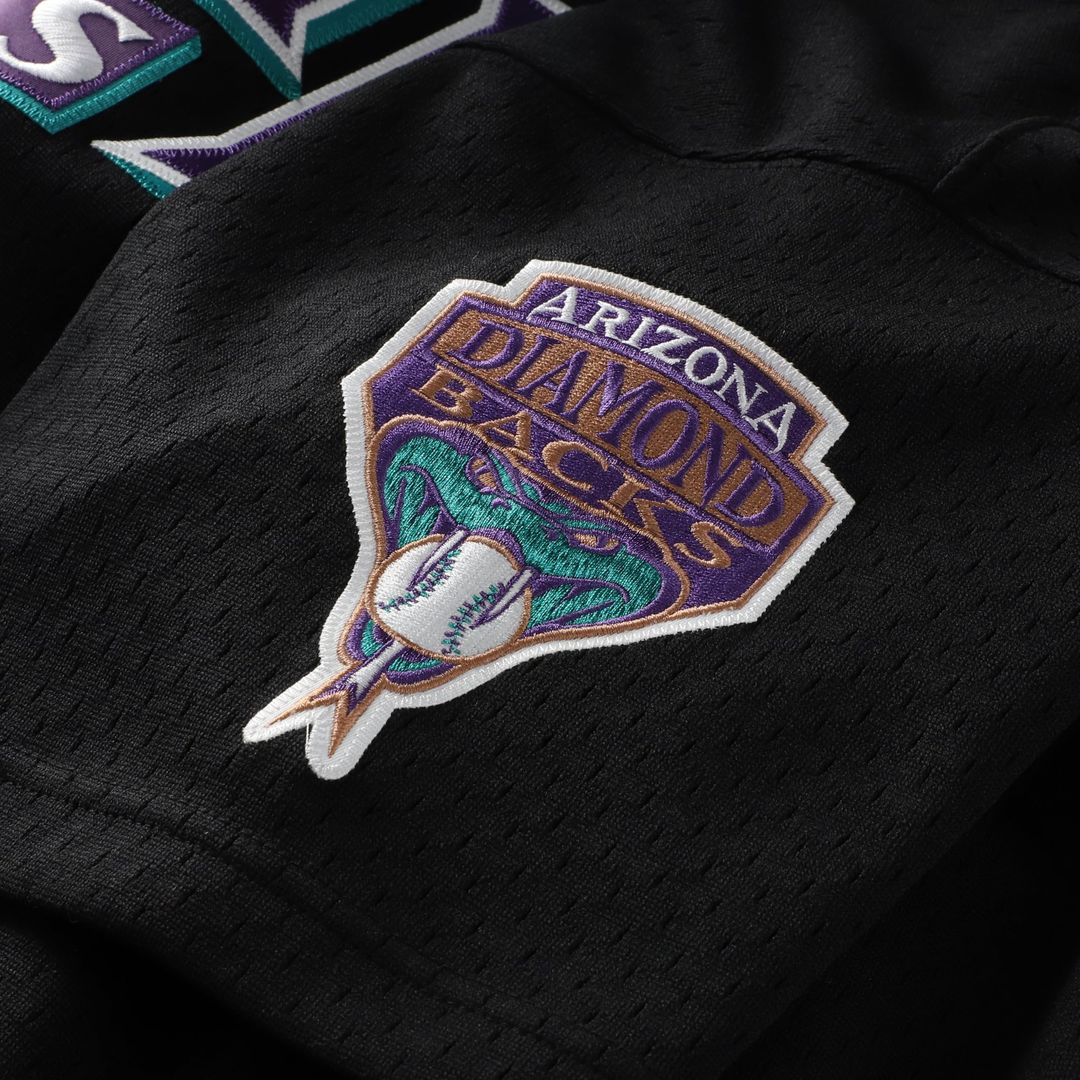Randy Johnson Arizona Diamondbacks Big & Tall Cooperstown Mesh Jersey - Black