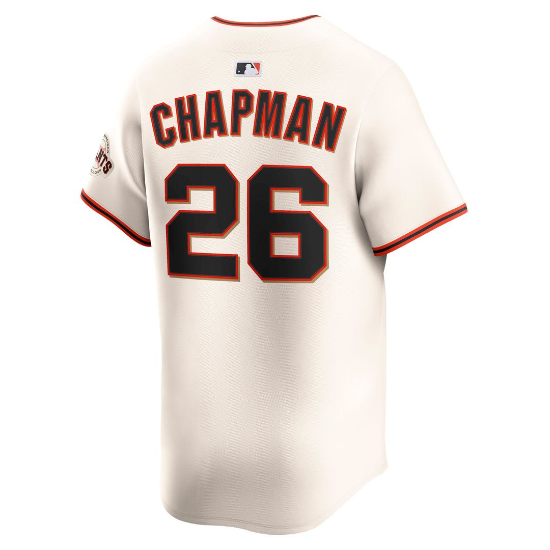 Matt Chapman San Francisco Giants Home Jersey - Cream