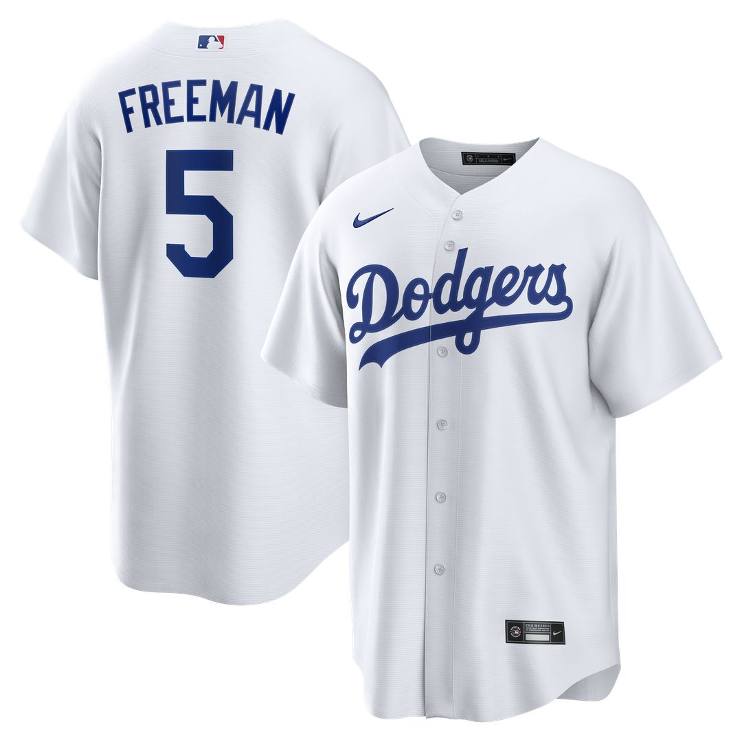Freddie Freeman Los Angeles Dodgers Home Jersey - White