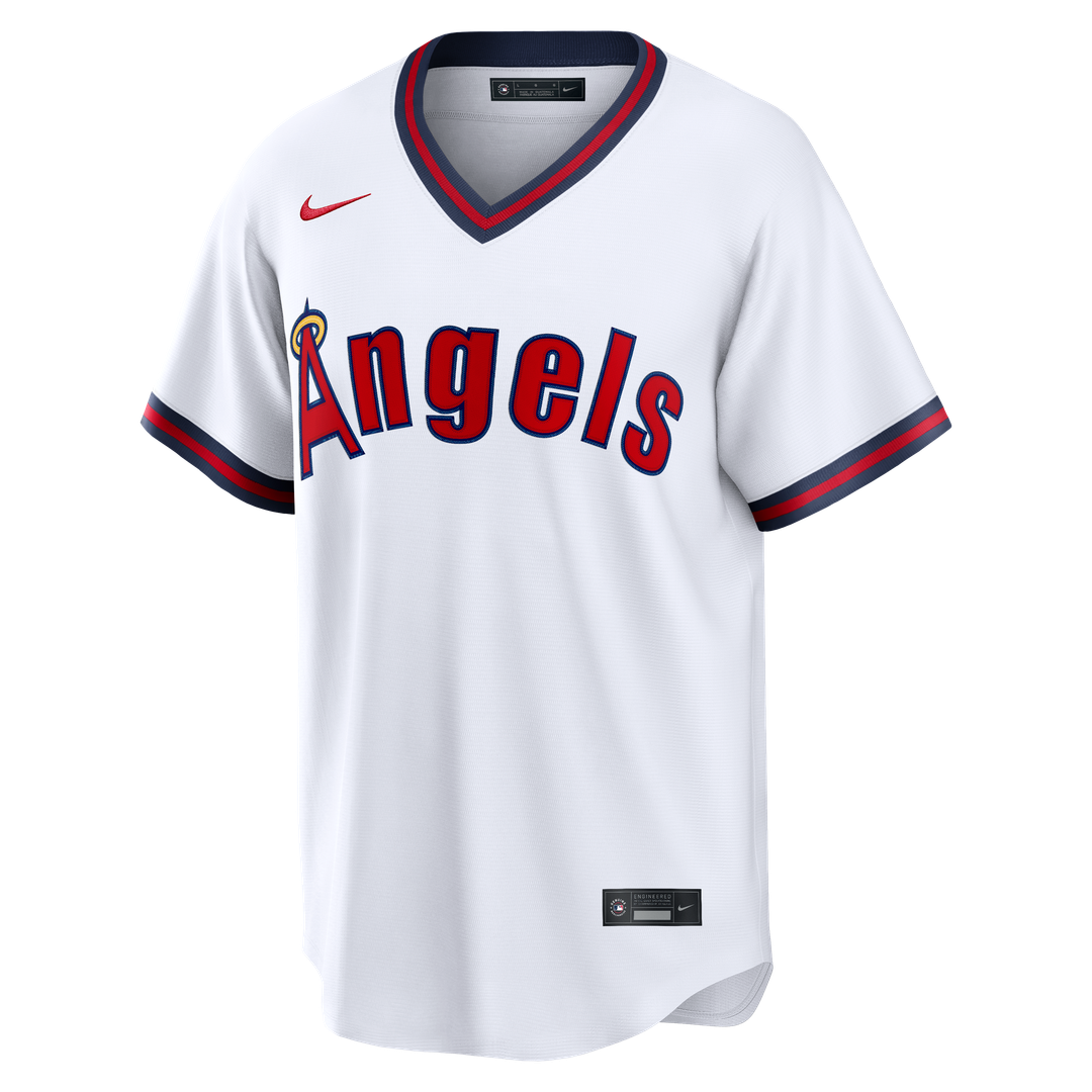Mike Trout Los Angeles Angels Road Jersey - Gray