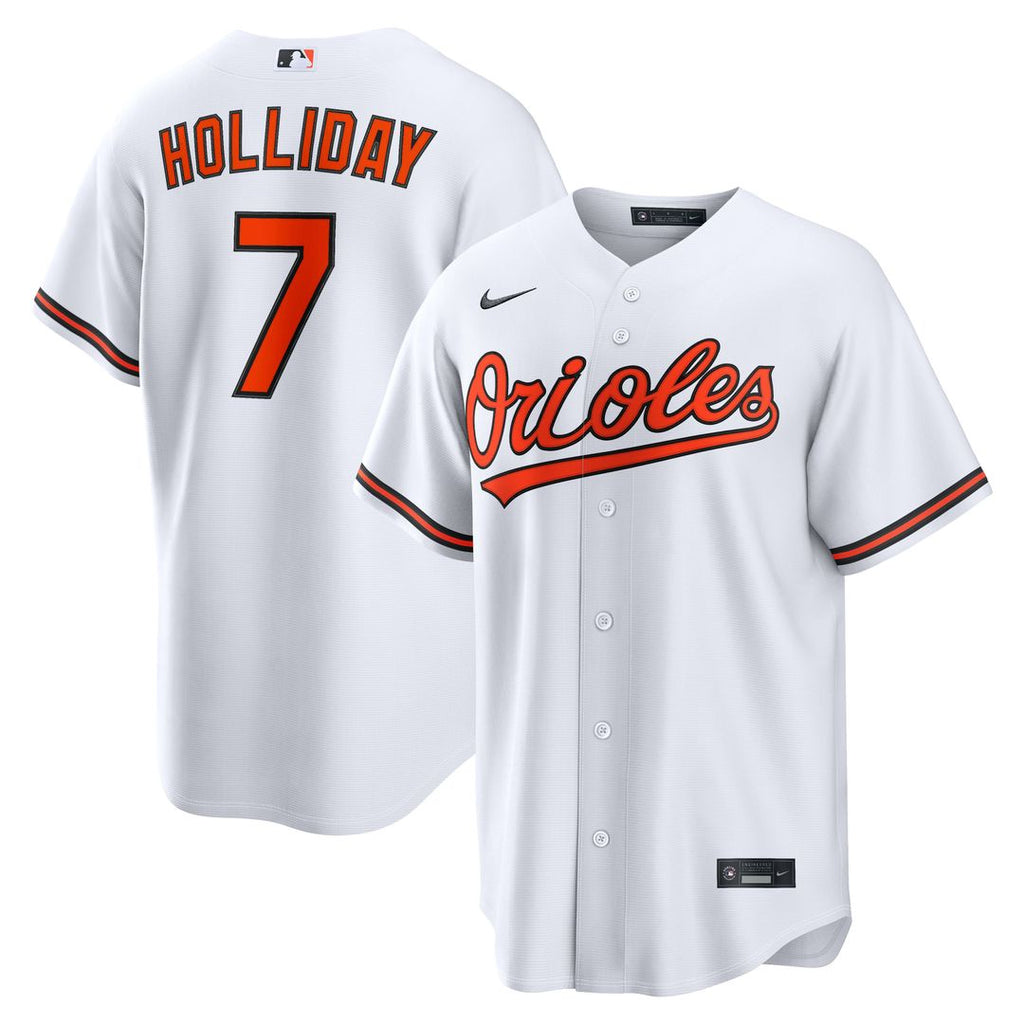 Jackson Holliday Baltimore Orioles Home Jersey - White