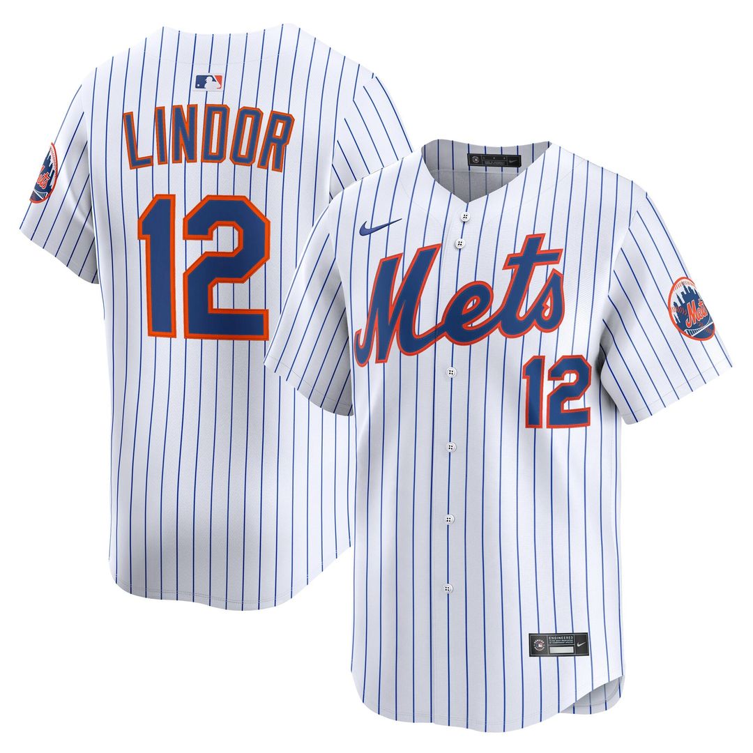 Francisco Lindor New York Mets Road Jersey - Gray