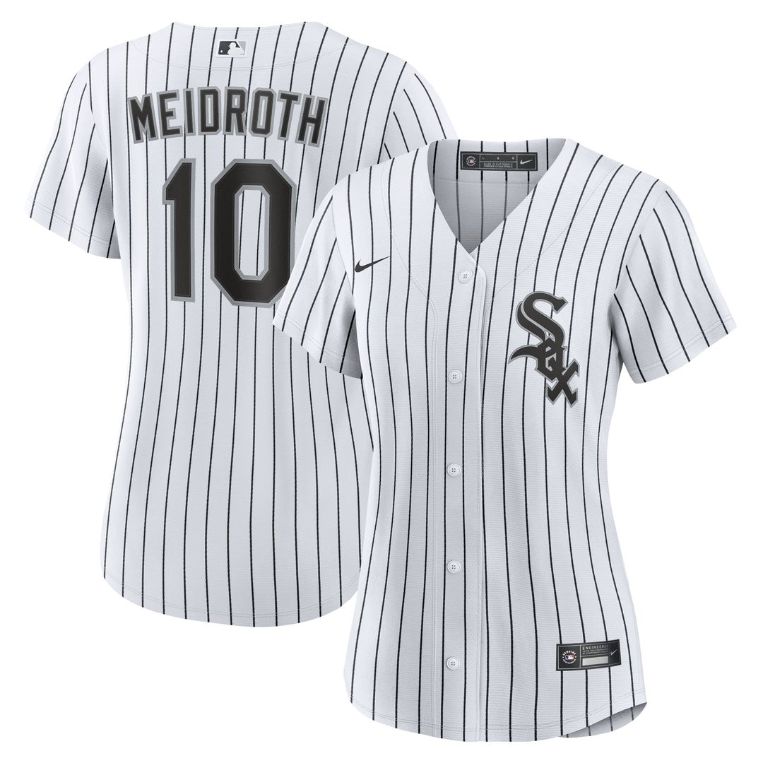 Chase Meidroth Chicago White Sox Women's Home Jersey - White