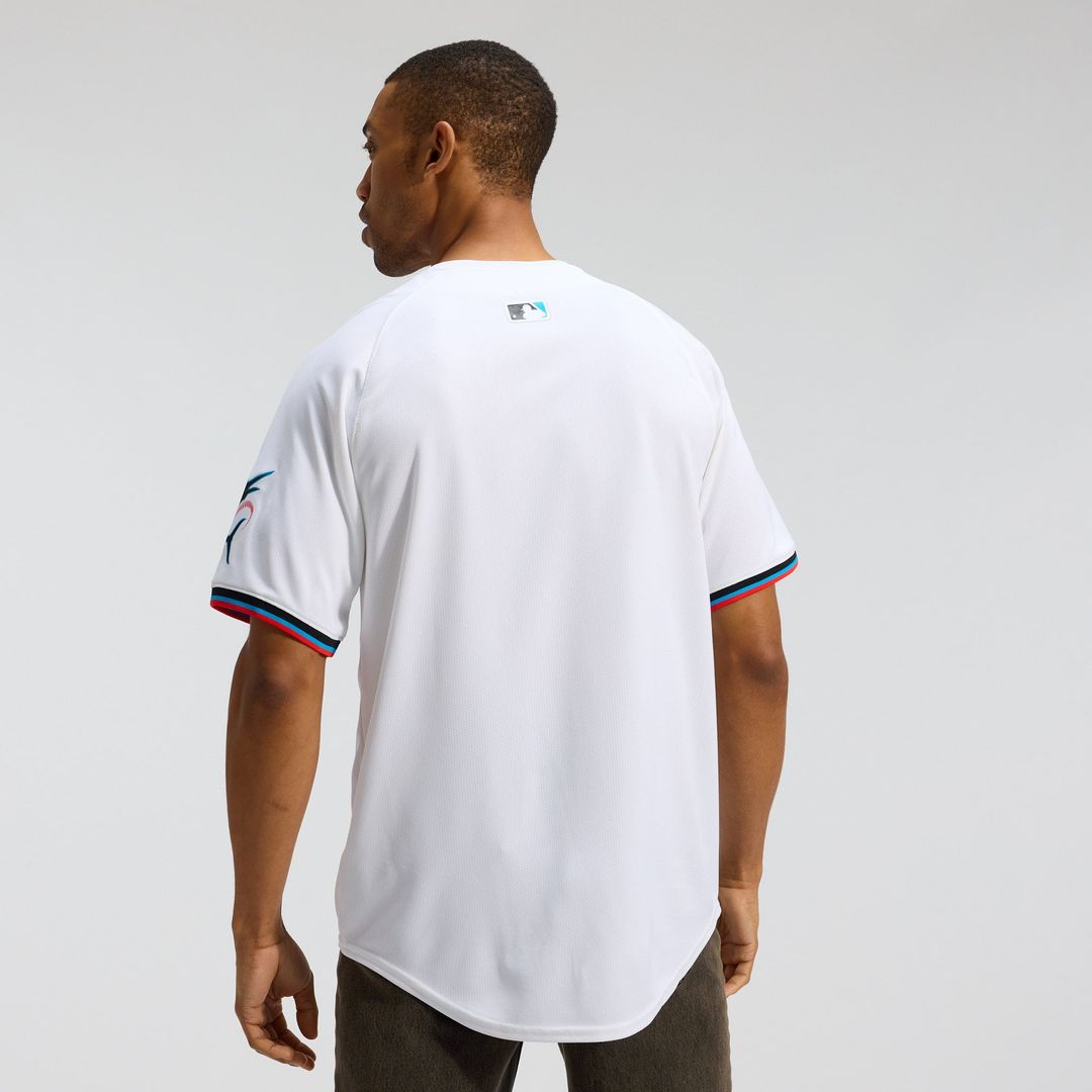 Miami Marlins Home Jersey - White