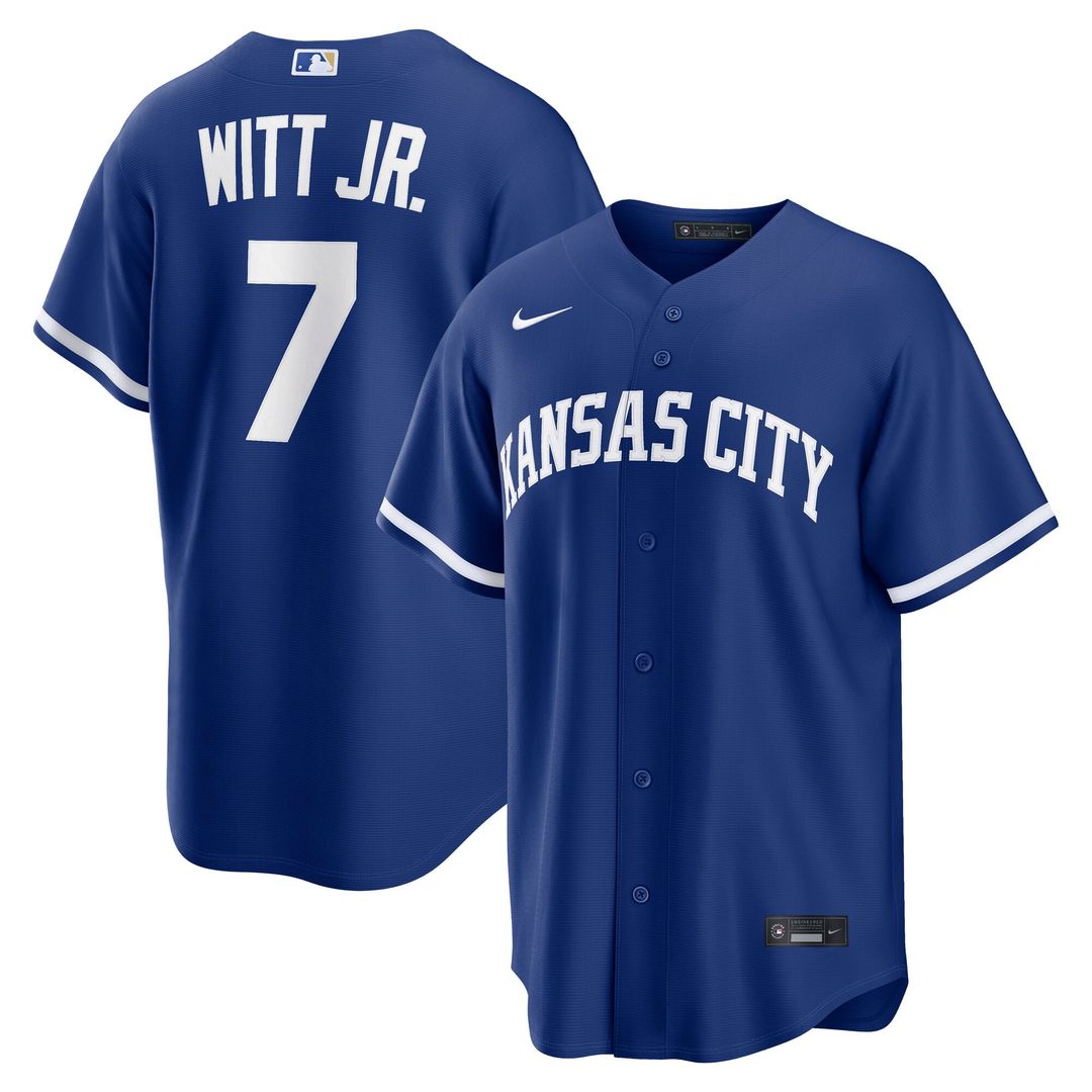 Bobby Witt Jr. Kansas City Royals Alternate Jersey - Royal