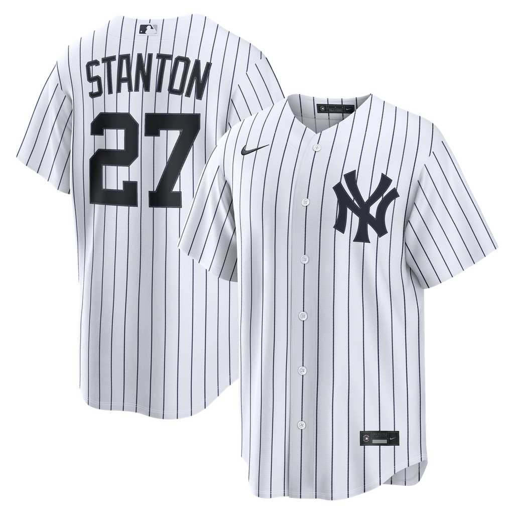 Giancarlo Stanton New York Yankees Home Jersey - White