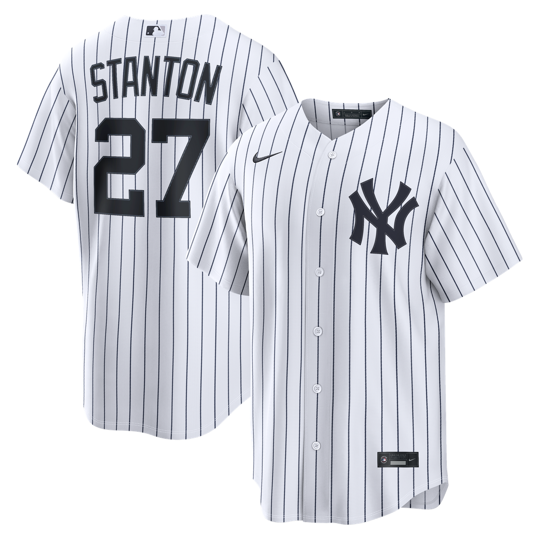 Giancarlo Stanton New York Yankees Home Jersey - White