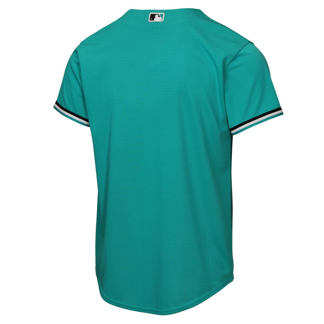 Miami Marlins Youth Alternate Jersey - Teal