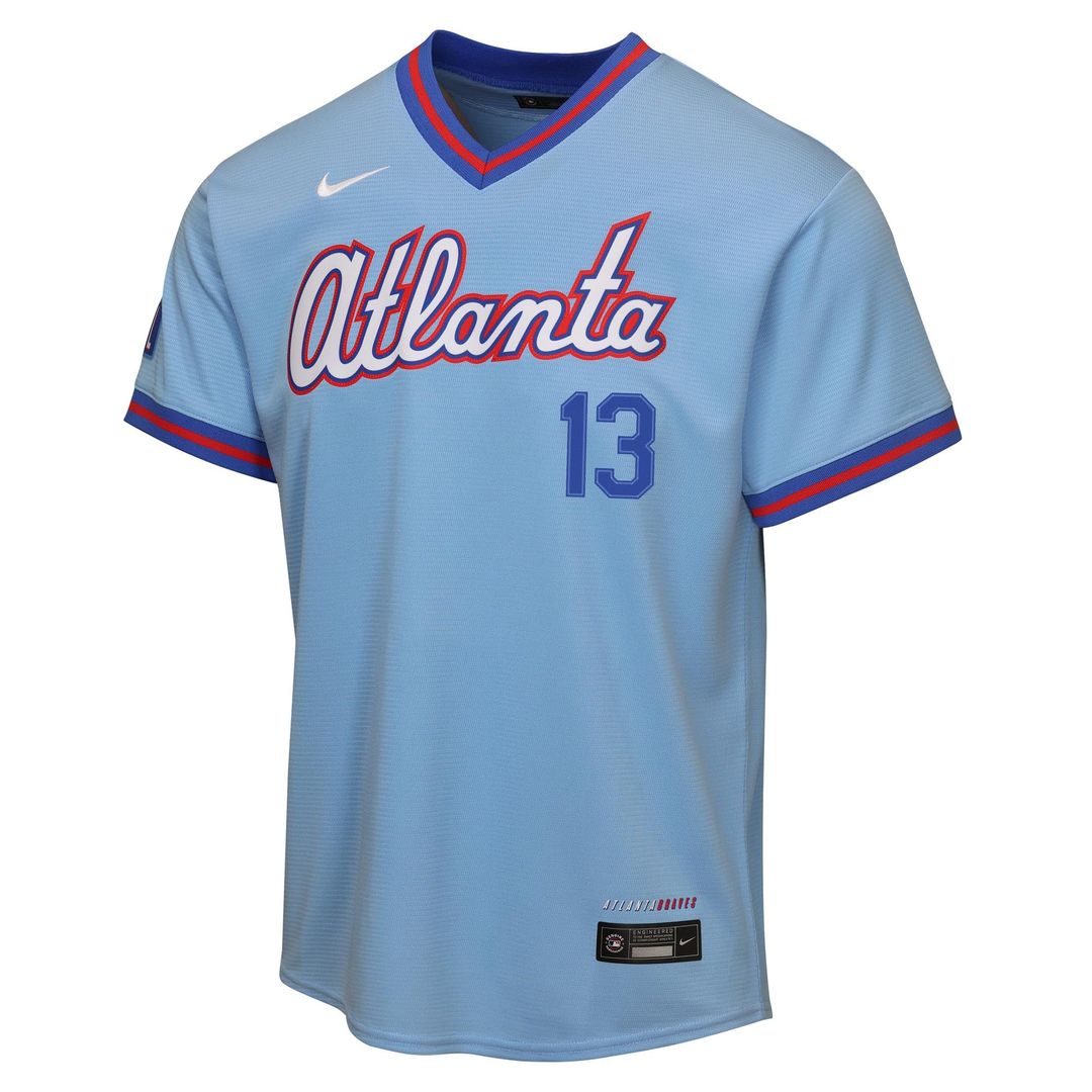 Ronald Acuña Jr. Atlanta Braves Youth 2026 Jersey - Powder Blue
