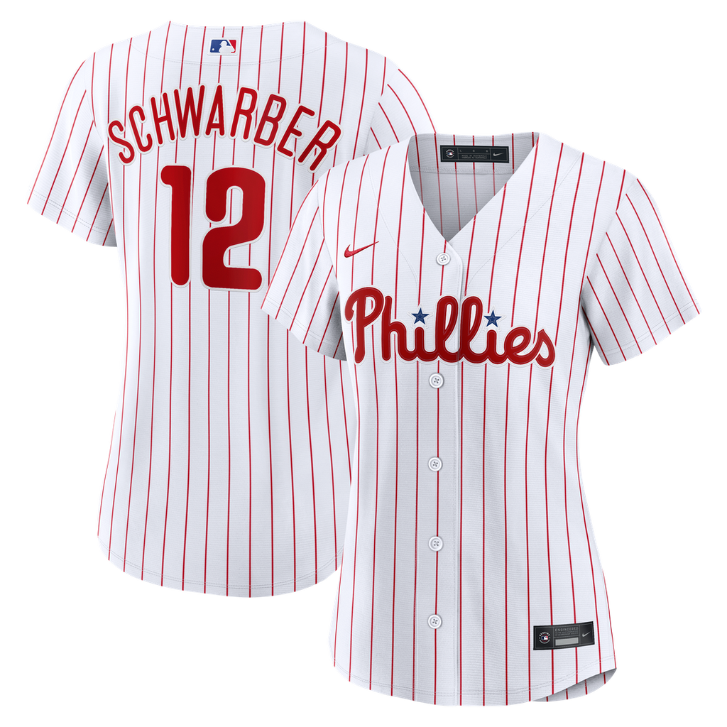 Kyle Schwarber Philadelphia Phillies Women's Home Jersey - White