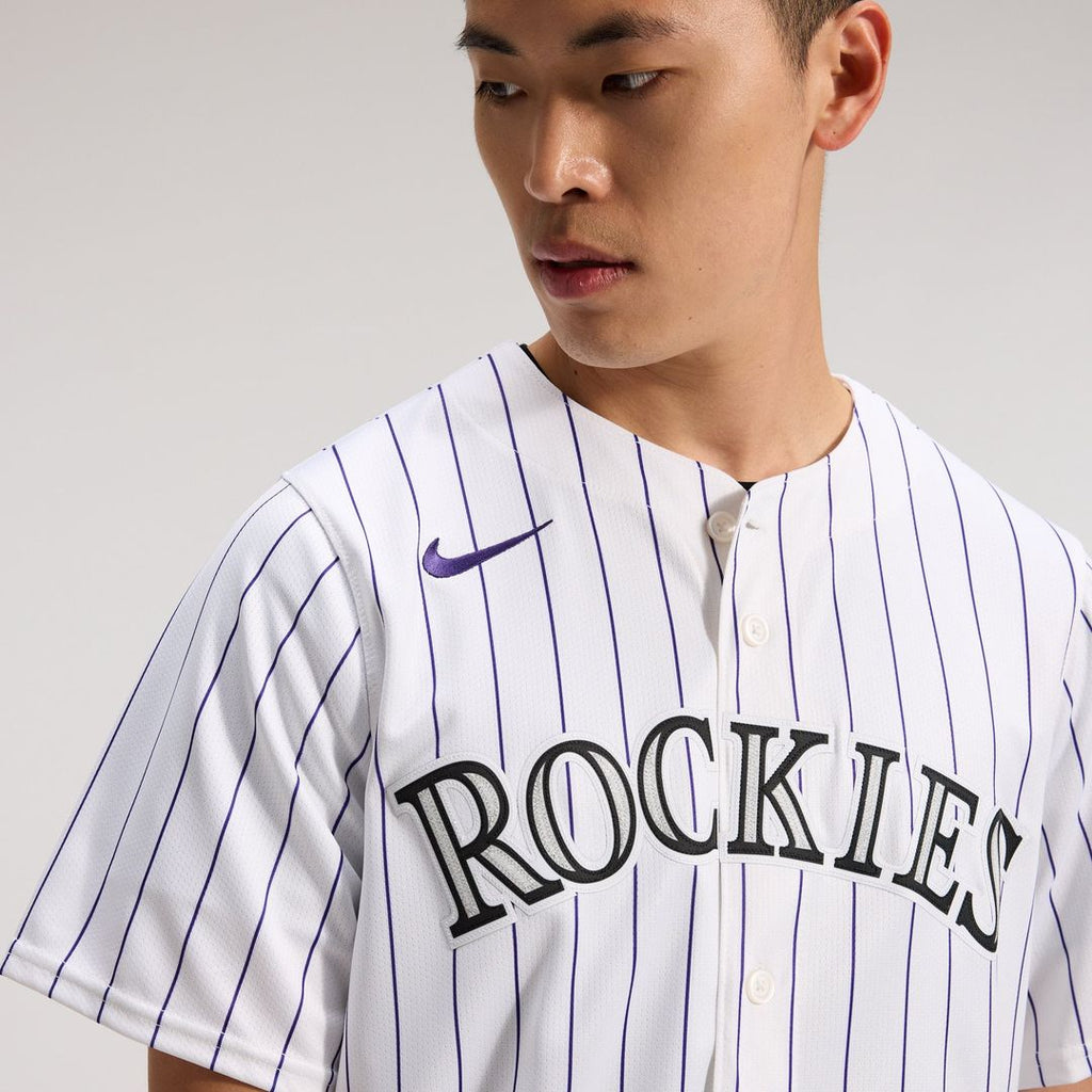 Colorado Rockies Home Jersey - White